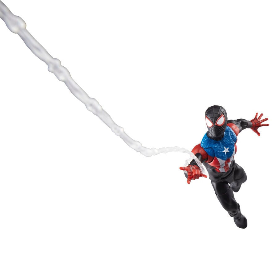 Figura Miles Morales Boricua Suit Spider-Man 2 Marvel Legends 15cm - imagen 6