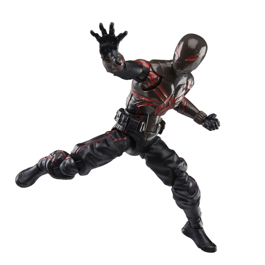 Figura Miles Morales Brooklyn 2099 Suit Spider-Man 2 Marvel Legends 15cm - imagen 7