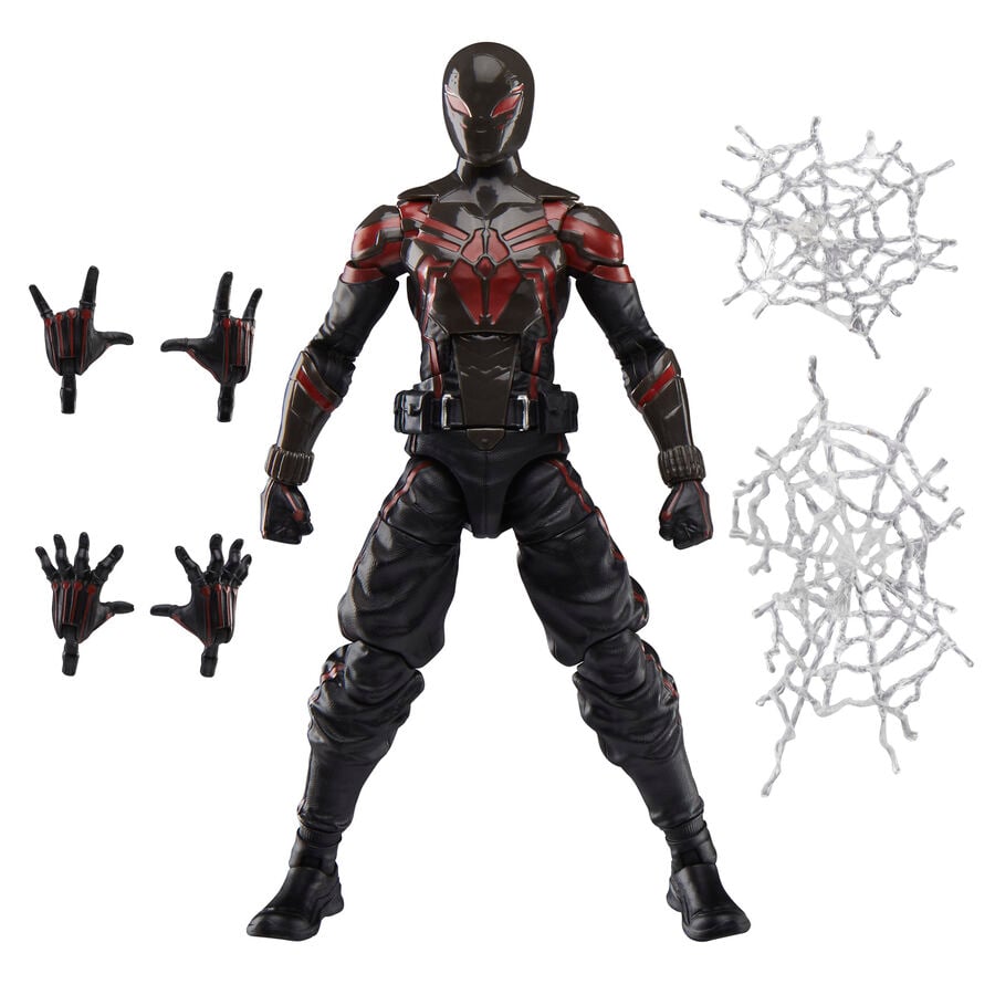 Figura Miles Morales Brooklyn 2099 Suit Spider-Man 2 Marvel Legends 15cm - imagen 2