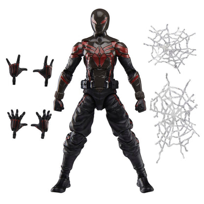 Figura Miles Morales Brooklyn 2099 Suit Spider-Man 2 Marvel Legends 15cm - imagen 2