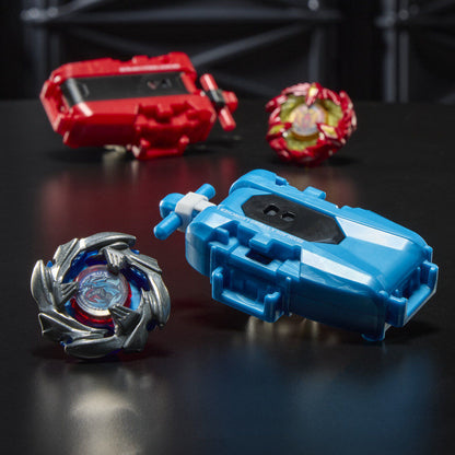 Set Premium lanzador con cuerda y top Cobalt Dragoon 2-60C Beyblade X