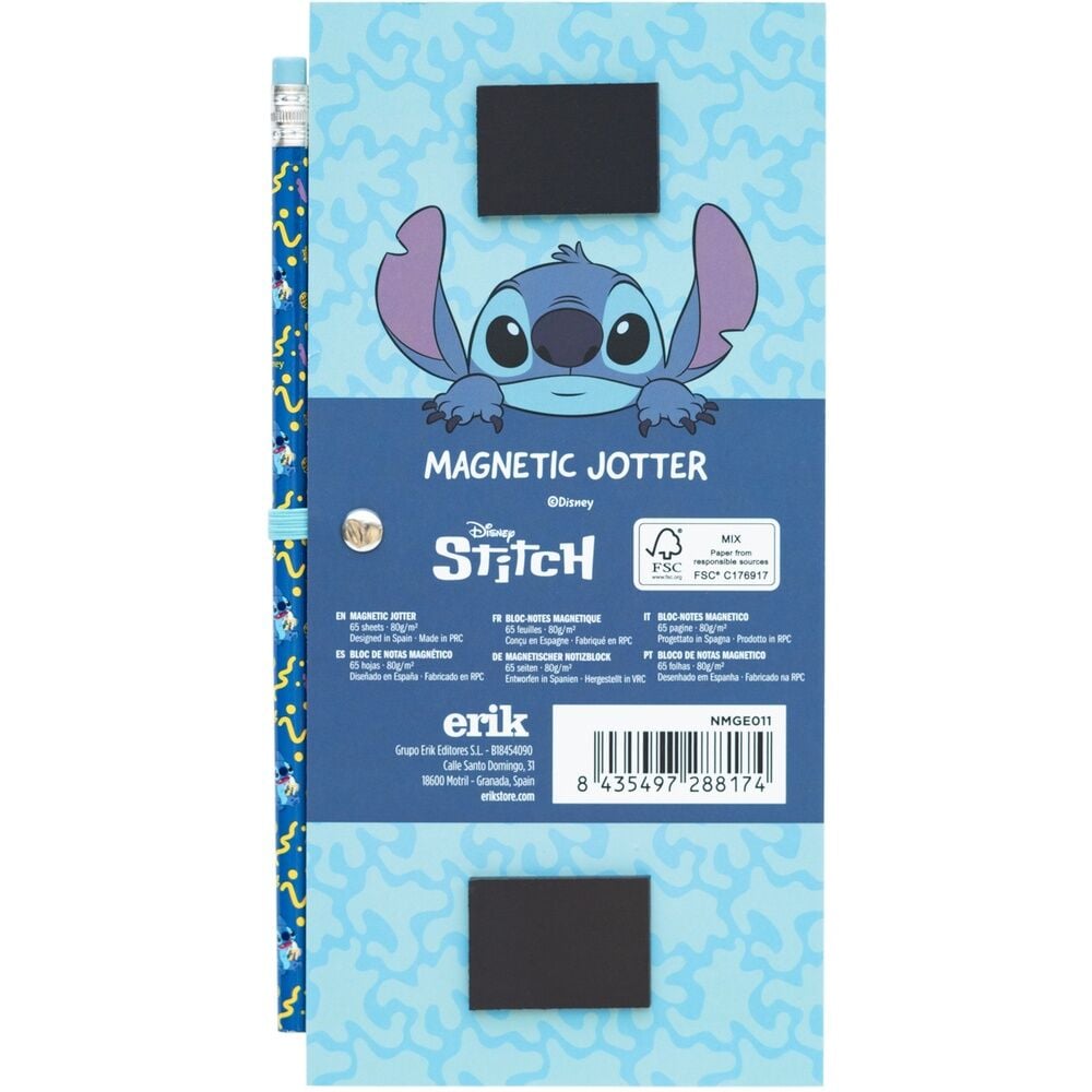 Bloc notas magnetico Stitch Disney - imagen 2