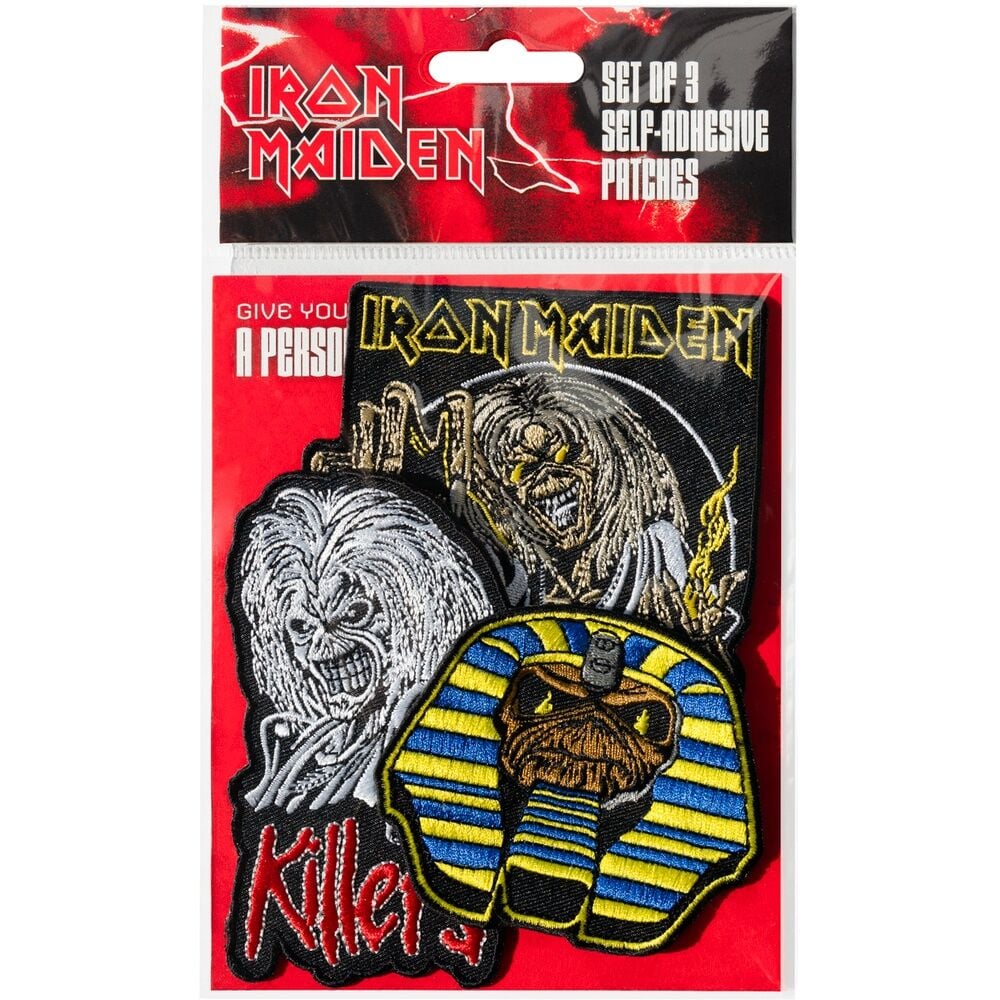 Set 3 parches Iron Maiden - imagen 2
