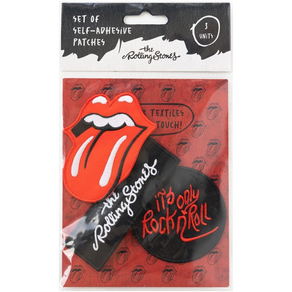 Set 3 parches Rolling Stones - imagen 2
