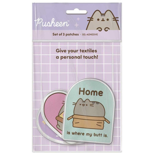 Set 3 parches Pusheen - imagen 2