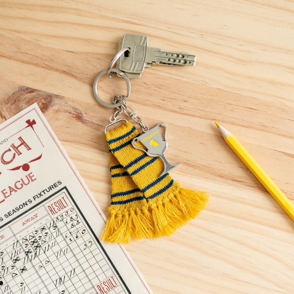 Llavero bufanda Hufflepuff Harry Potter - imagen 3