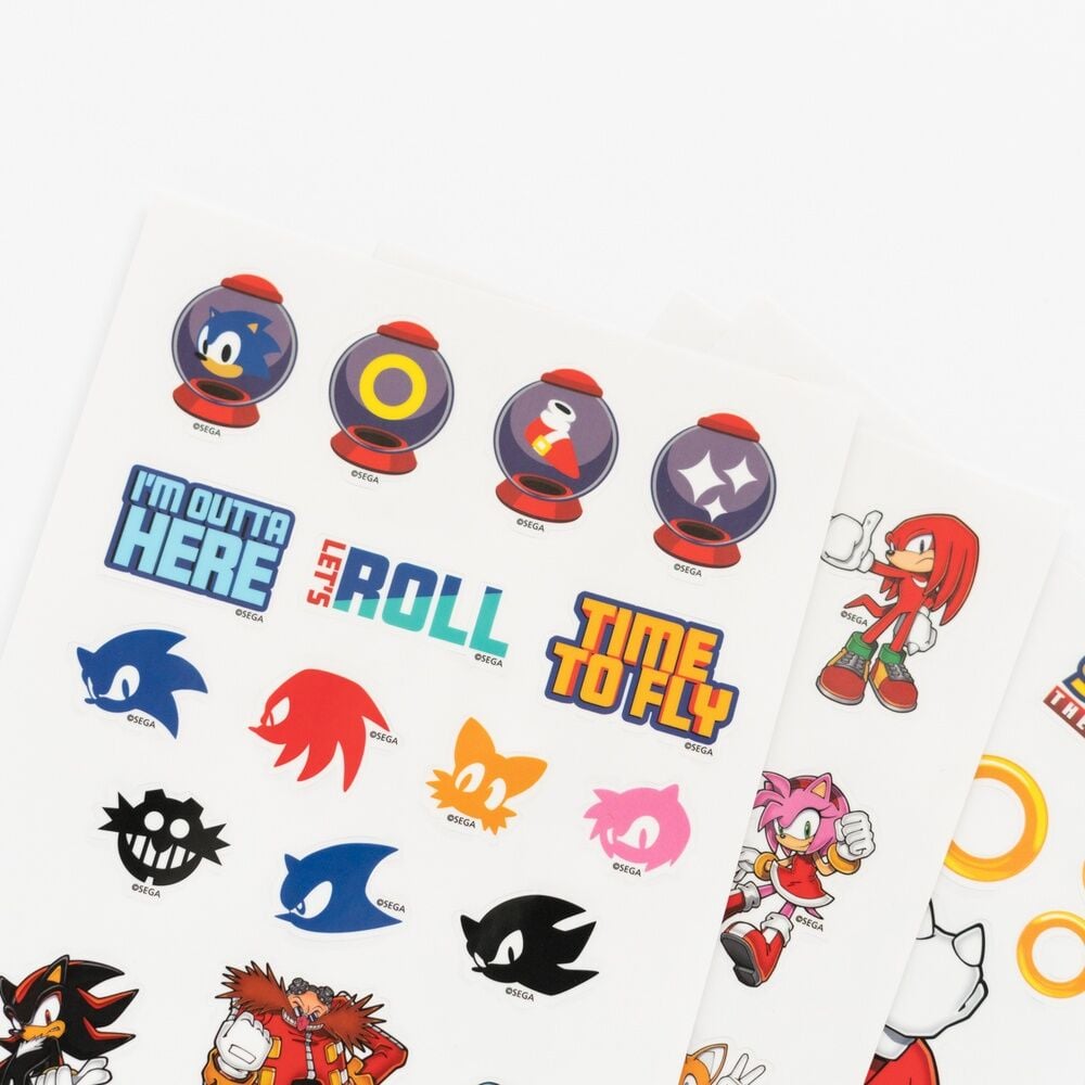 Set pegatinas reutilizables Sonic The Hedgehog - imagen 4
