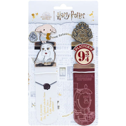 Blister 4 marcapaginas Harry Potter - imagen 2
