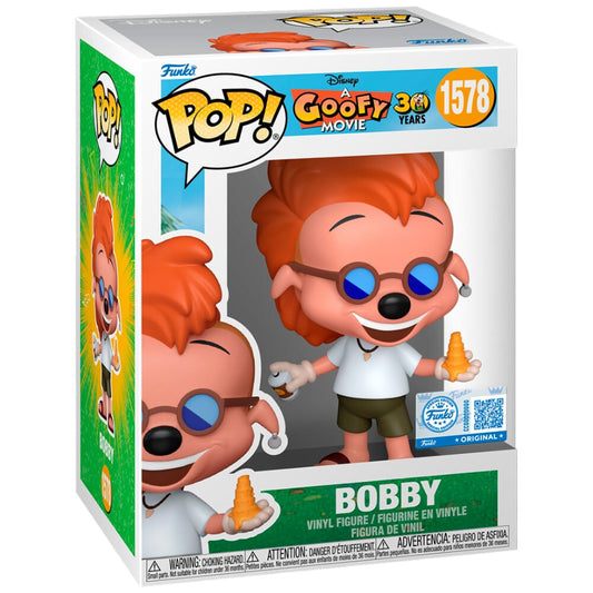 Figura POP Disney A Goofy Movie Bobby Exclusive - imagen 2