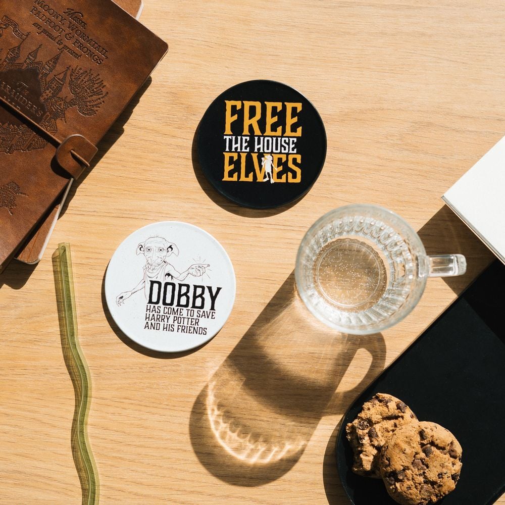 Set 2 Posavasos Dobby Harry Potter - imagen 3