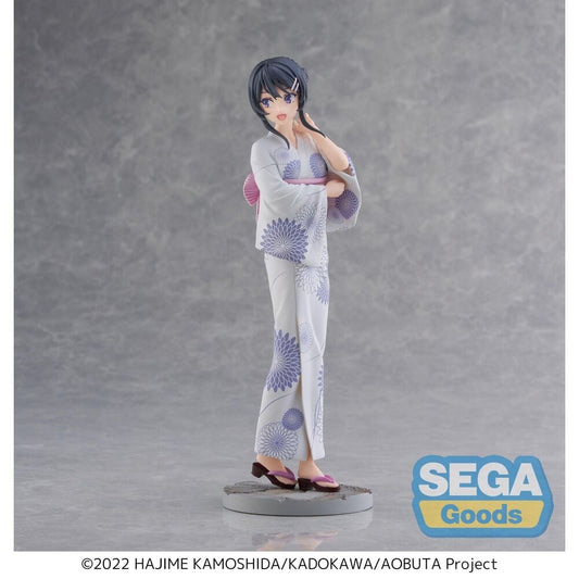Figura Mai Sakurajima Yukata of Bunny Girl Sepai Luminasta Rascal Does Not Dream 22cm