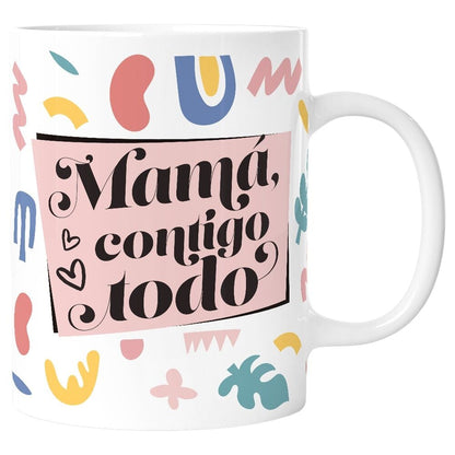 Taza Mama Contigo Todo 330ml - imagen 2