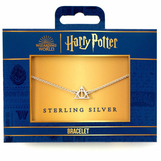 Pulsera Las Reliquias de la Muerte Harry Potter plata de ley - imagen 2