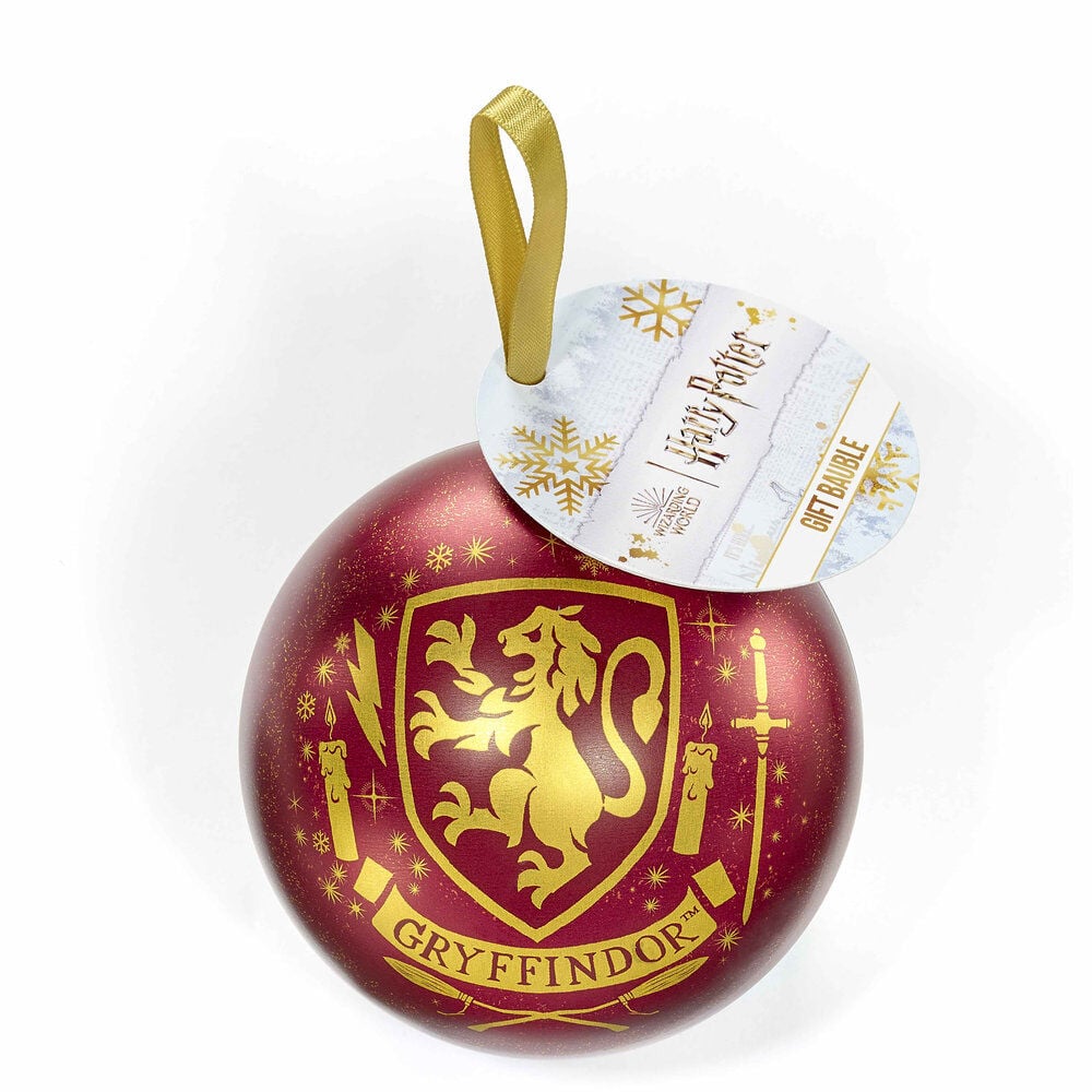 Colgante Gryffindor + Bola de Navidad Harry Potter - imagen 4