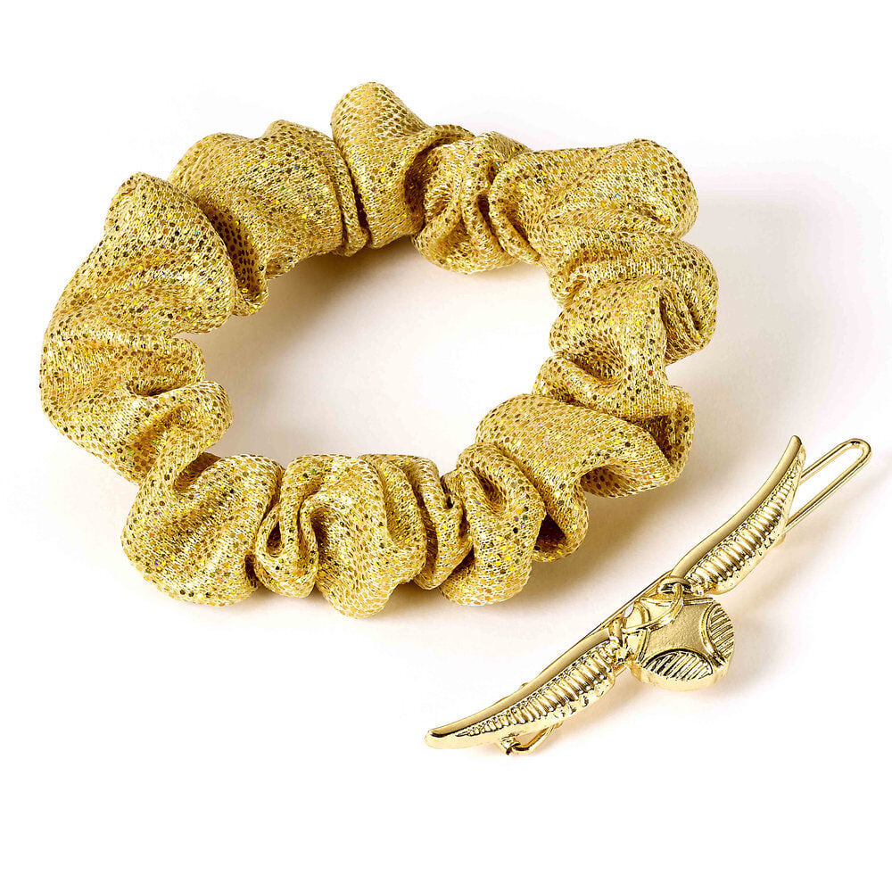 Set accesorios pelo Snitch Dorada Harry Potter