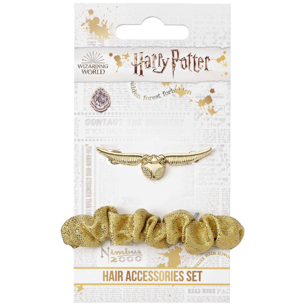 Set accesorios pelo Snitch Dorada Harry Potter - imagen 2