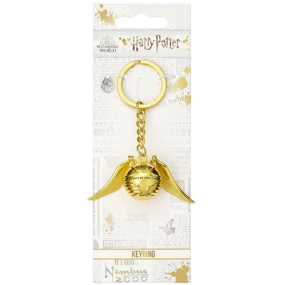 Llavero Snitch Dorada Harry Potter