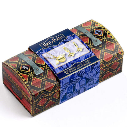 Set Colgante + pendientes Snitch Dorada Harry Potter - imagen 4