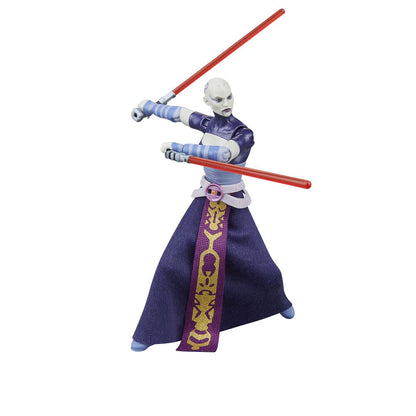 Figura Asajj Ventress La Guerra de los Clones Star Wars 9,5cm - imagen 4