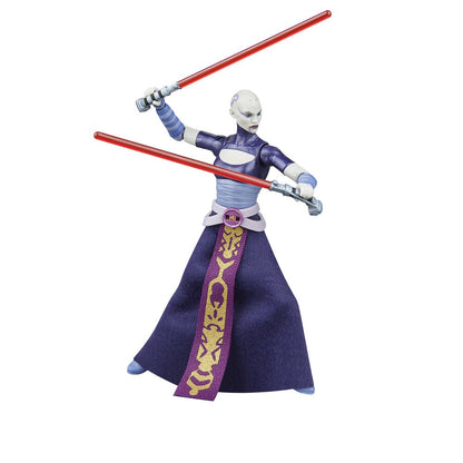 Figura Asajj Ventress La Guerra de los Clones Star Wars 9,5cm - imagen 5
