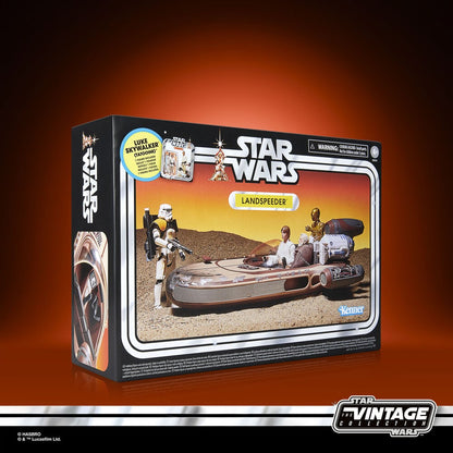 Figura Luke Skywalker + Landspeeder Star Wars - imagen 3
