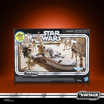 Figura Luke Skywalker + Landspeeder Star Wars - imagen 5