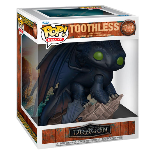 Figura POP Deluxe Como Entrenar a Tu Dragon Desdentao - imagen 2