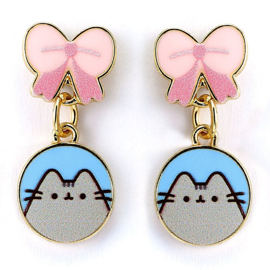Pusheen Bow Earrings