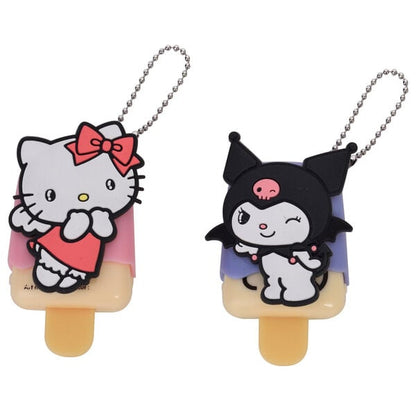 Blister 2 Balsamos Labiales 3D Kuromi & Hello Kitty - imagen 2