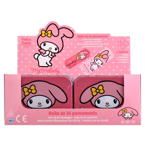 Caja Metal Tiritas My Melody Hello Kitty - imagen 5