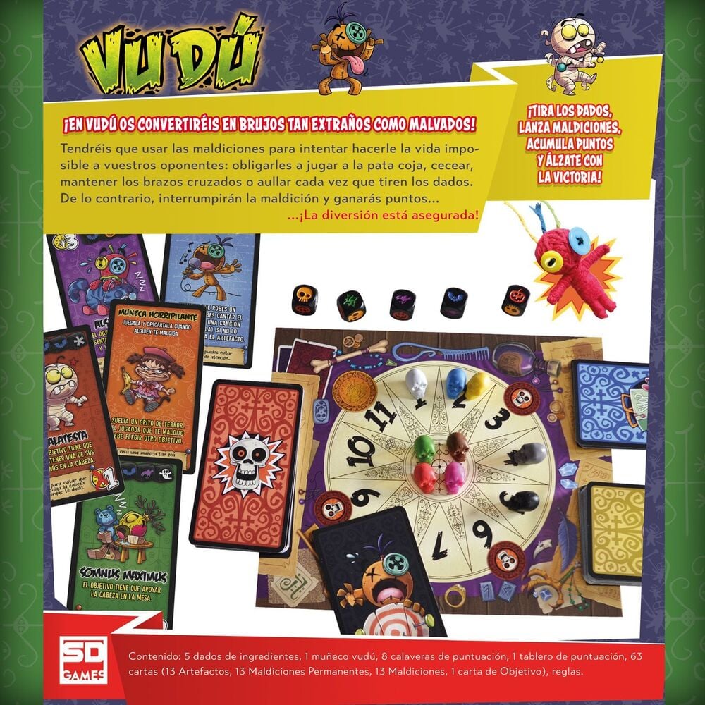 Juego de mesa Vudu español - imagen 4
