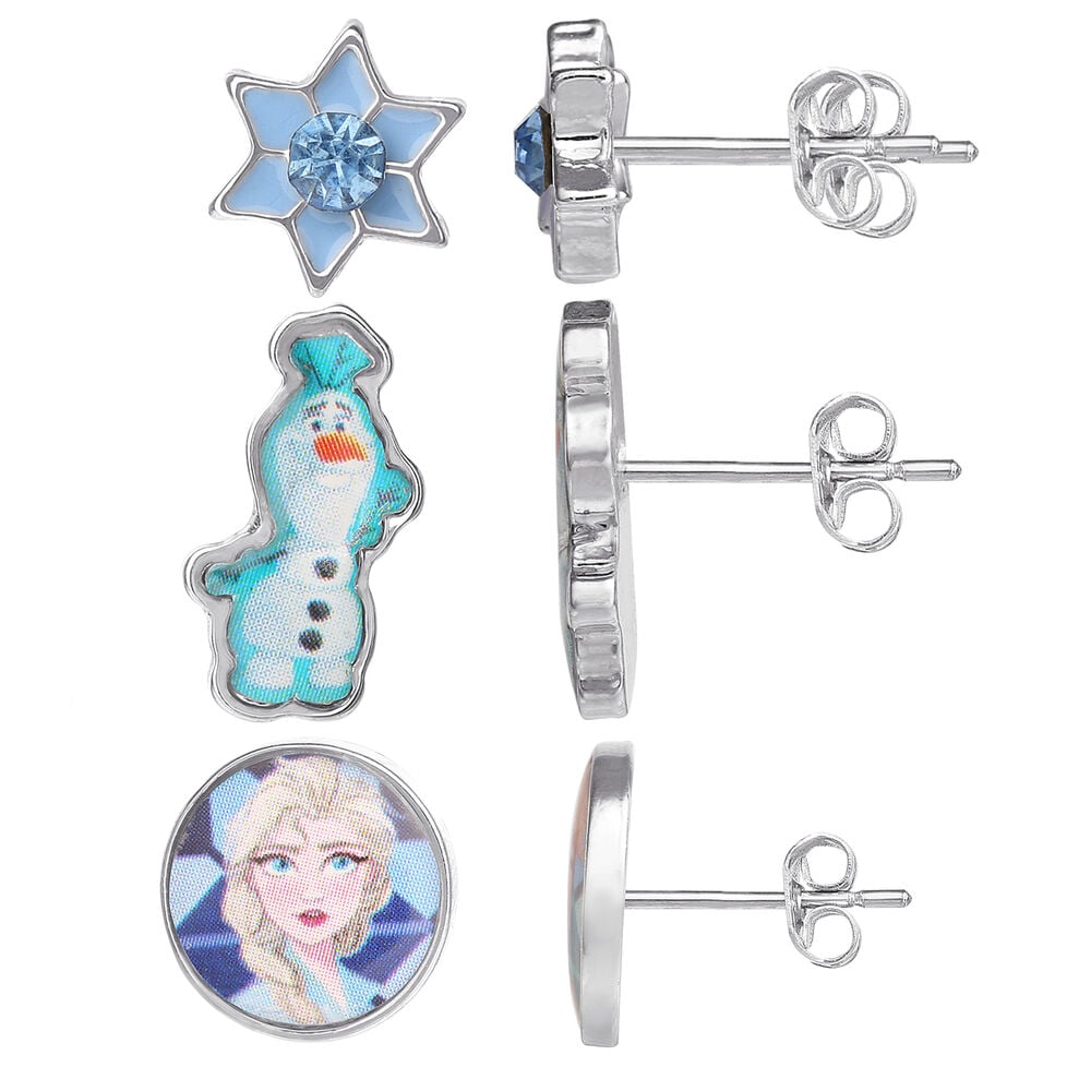 Set 3 pares de pendientes Frozen Disney - imagen 2