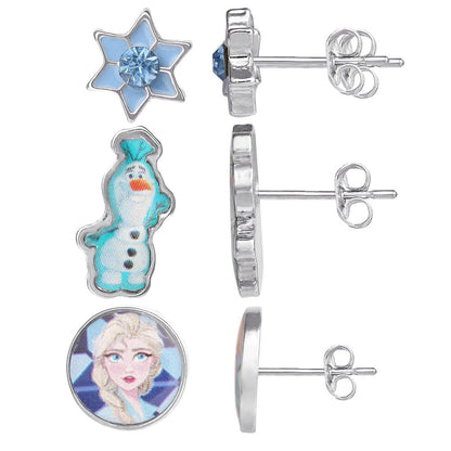 Set 3 pares de pendientes Frozen Disney - imagen 2