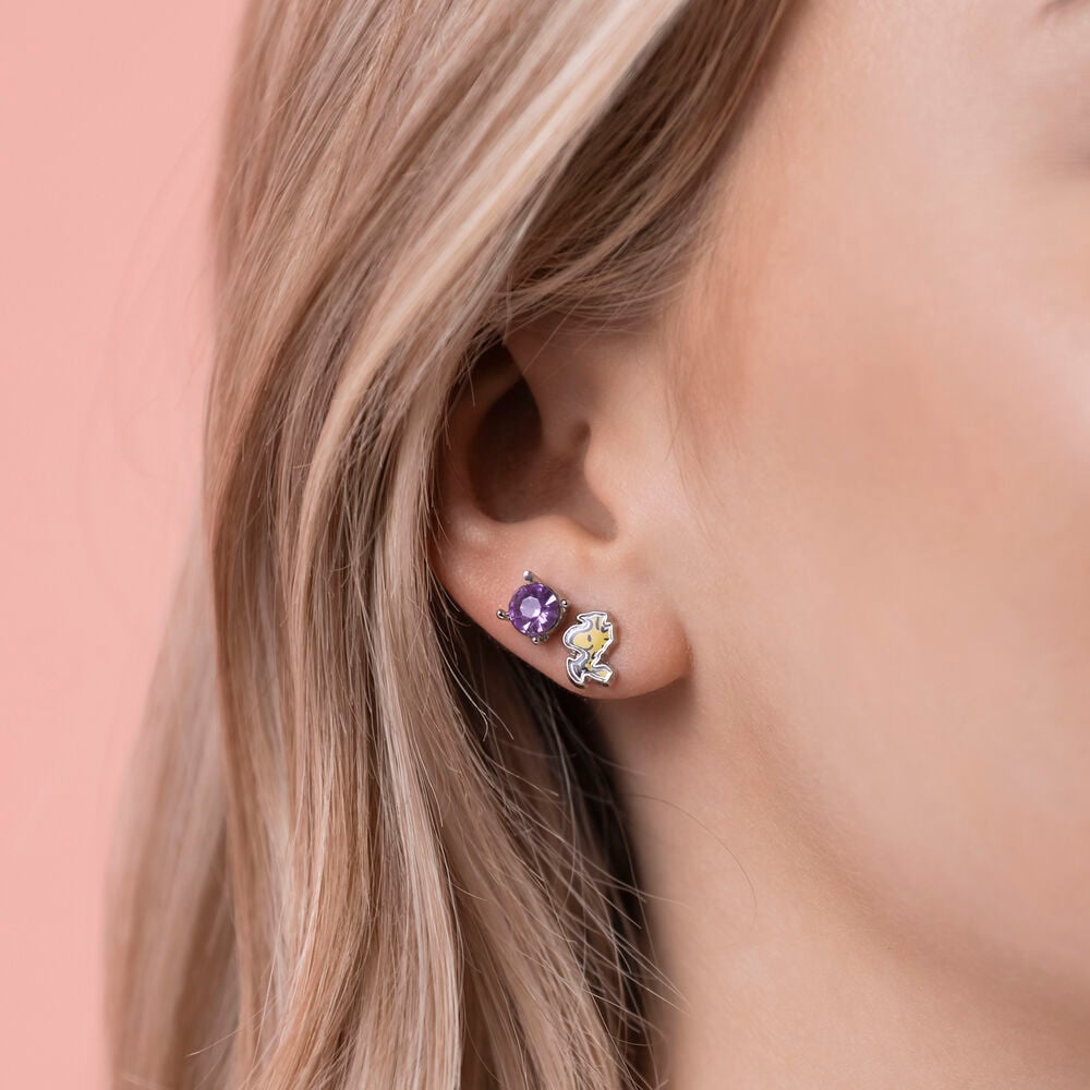 Set 3 Pares de pendientes Snoopy - imagen 3
