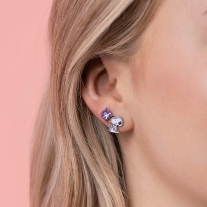 Set 3 Pares de pendientes Snoopy - imagen 4