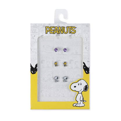 Set 3 Pares de pendientes Snoopy - imagen 2