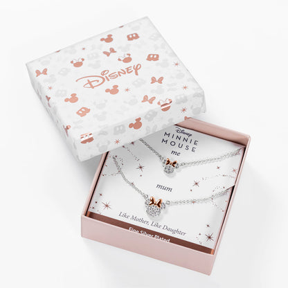 Set 2 Colgantes mama + hija Minnie Disney