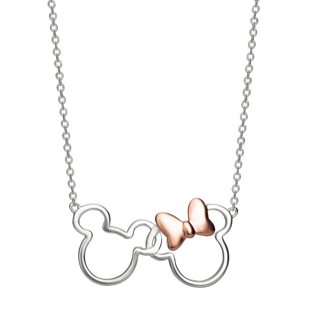 Colgante Mickey & Minnie Disney plata - imagen 2