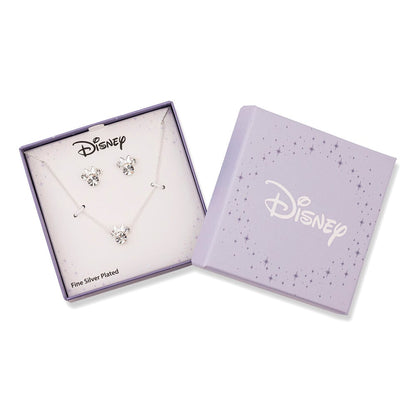 Set Colgante + pendientes Minnie Disney plata - imagen 2