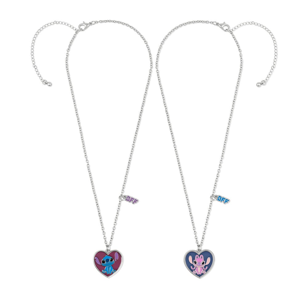 Set 2 Colgantes Angel & Stitch Disney - imagen 2