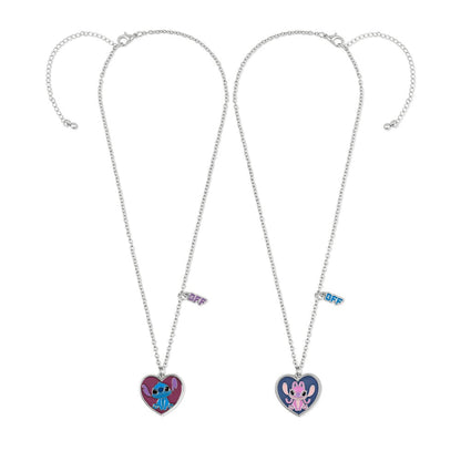 Set 2 Colgantes Angel & Stitch Disney - imagen 2