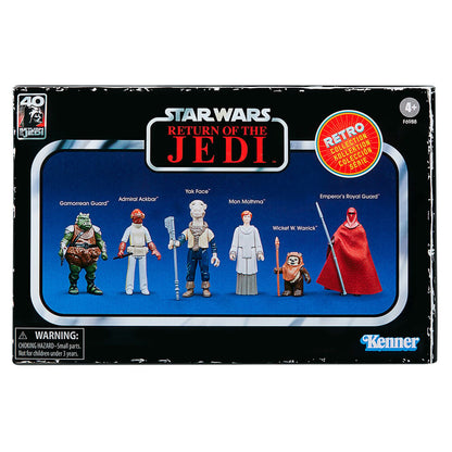 Set 6 figuras coleccion Retro Star Wars El Retorno del Jedi 9,5cm surtido - imagen 4
