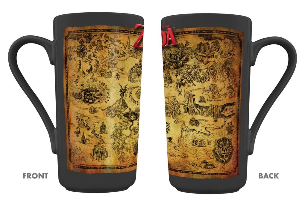 Taza Mapa Legend of Zelda 470ml