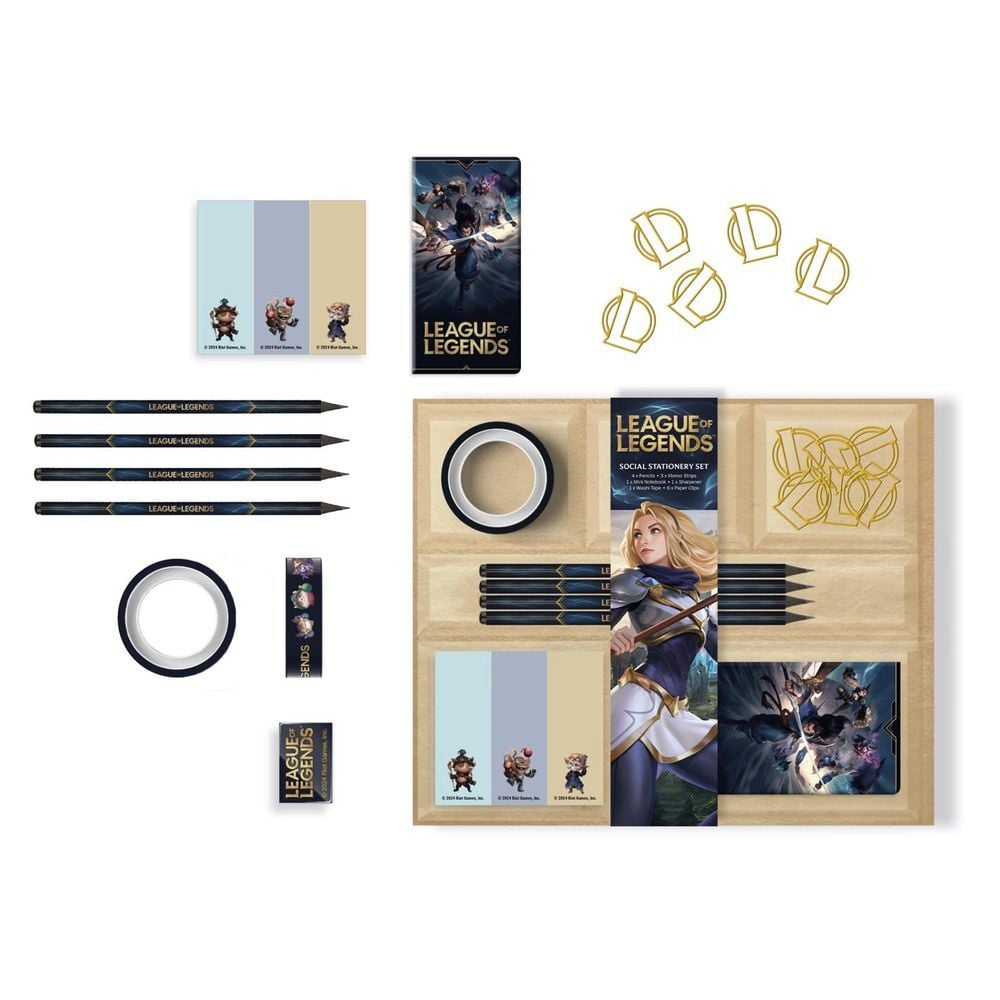 Estuche papeleria League of Legends