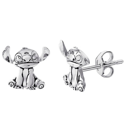 Pendientes Stitch Disney plata - imagen 2