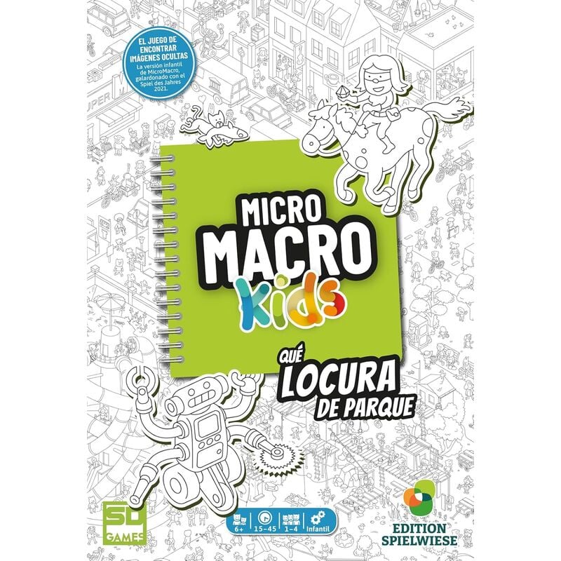 Juego de Mesa Que Locura de Parque español - imagen 2
