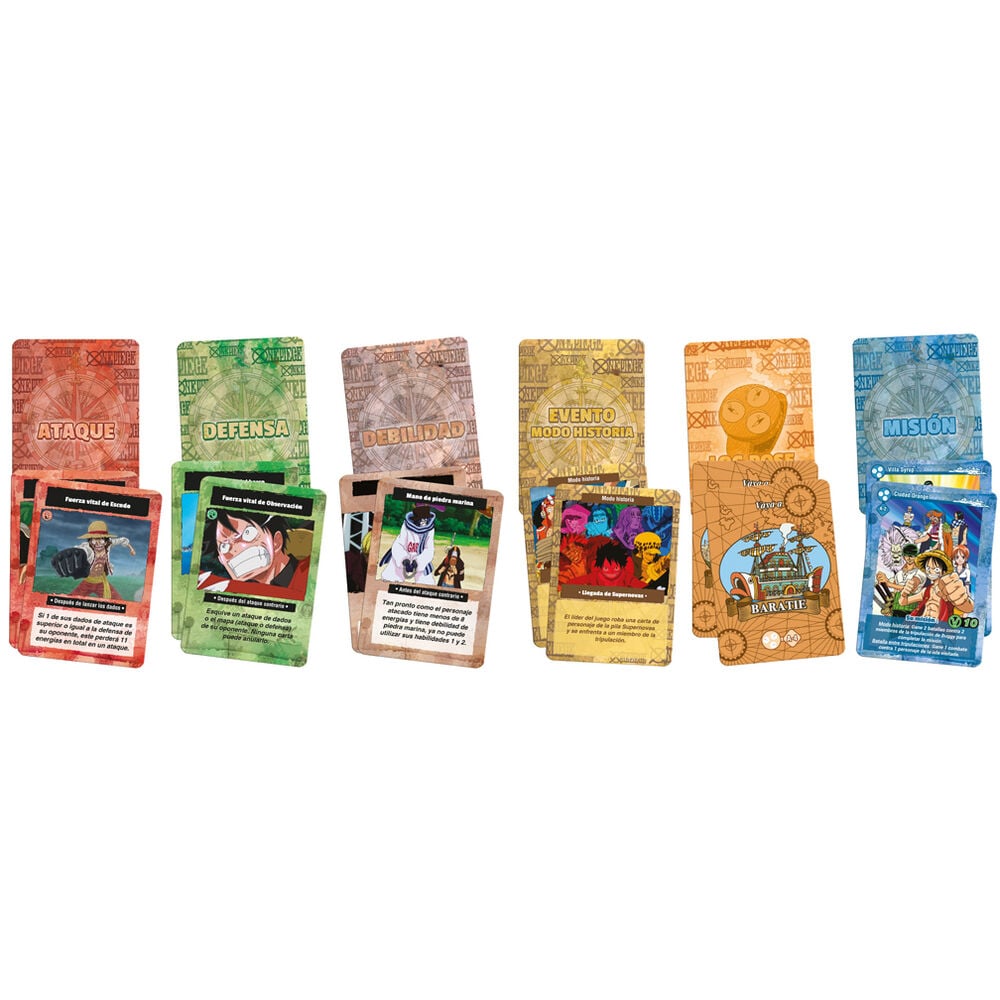 Juego de mesa Isla de Aventuras One Piece español - imagen 6