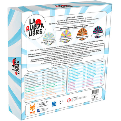 Juego de mesa La Rueda Libre español