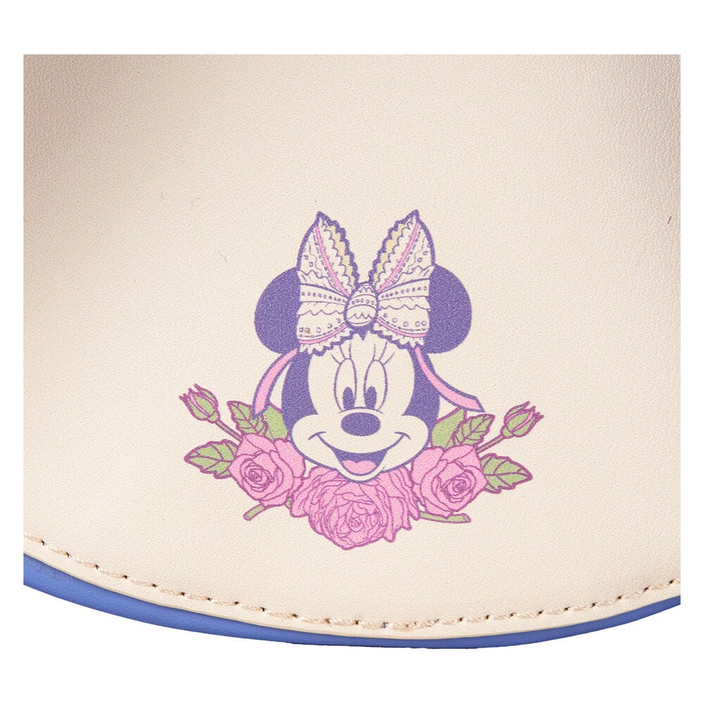 Mochila Floral Minnie Disney Loungefly 23cm