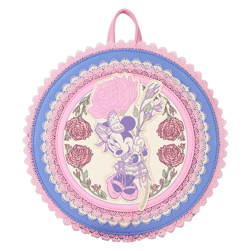 Mochila Floral Minnie Disney Loungefly 23cm - imagen 4